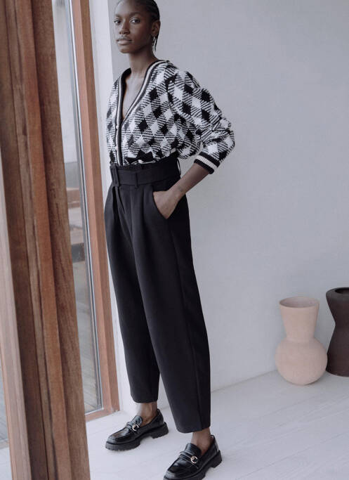 Pantacourt noir VILA ROUGE femme