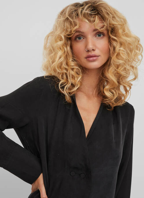 Robe courte noir VILA ROUGE pour femme