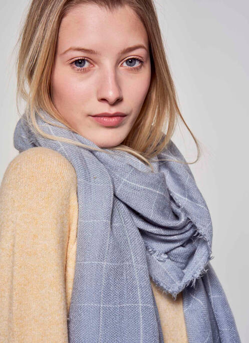 Foulard bleu ONLY pour femme