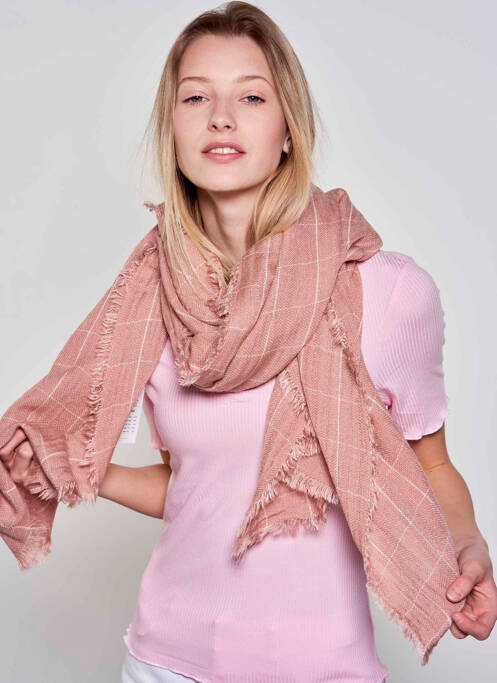 Foulard rose ONLY pour femme