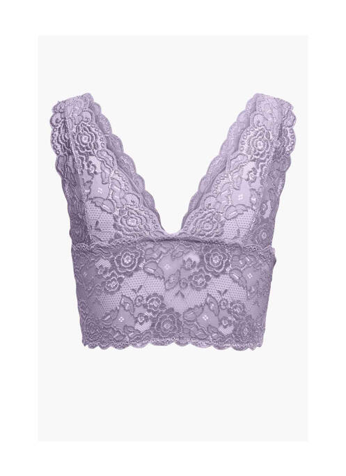 Soutien-gorge violet ONLY femme