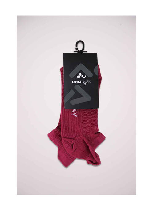 Chaussettes rouge ONLY PLAY femme