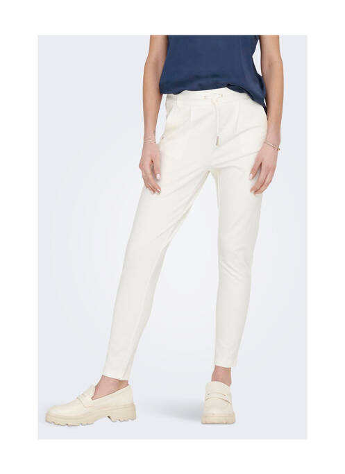 Pantalon chino beige ONLY pour femme