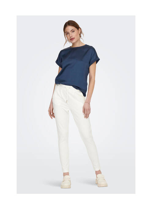 Pantalon chino beige ONLY pour femme