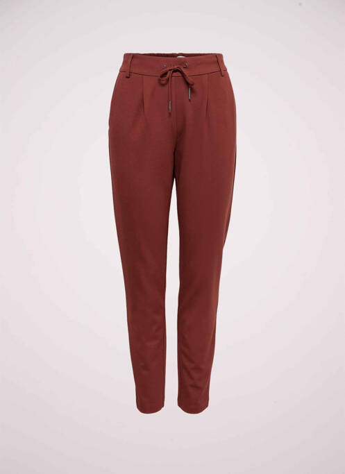 Pantalon chino rouge ONLY pour femme