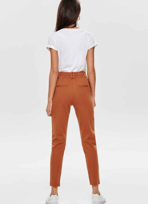 Pantalon chino marron ONLY femme