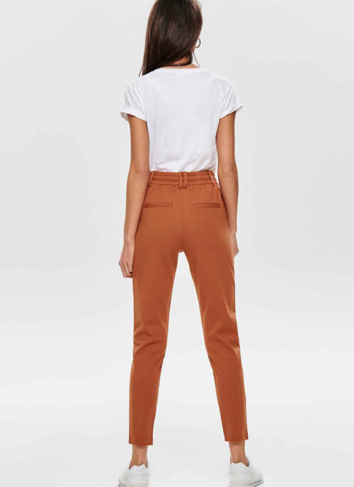 Pantalon chino marron ONLY femme