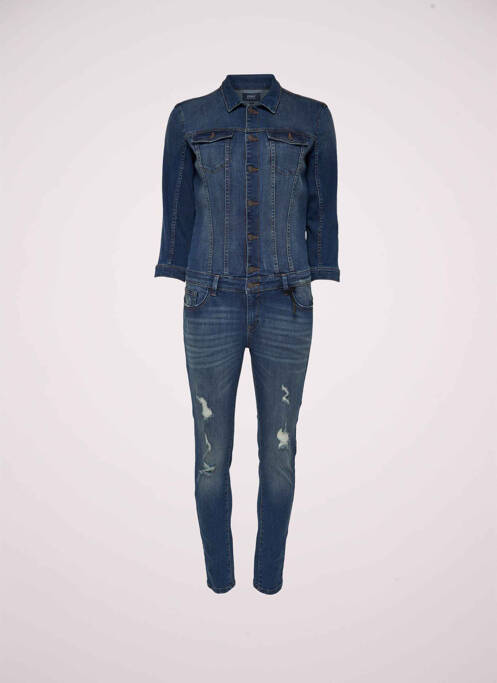 Combi-pantalon bleu ONLY pour femme