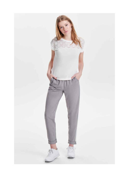 Top beige ONLY pour femme