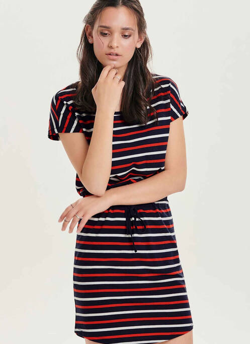 Robe courte bleu ONLY pour femme