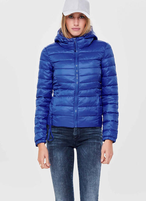 Veste casual bleu ONLY pour femme