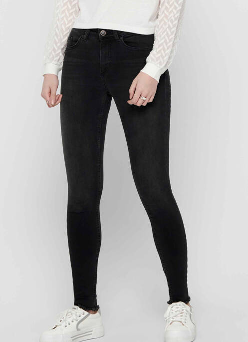 Jeans skinny noir ONLY pour femme