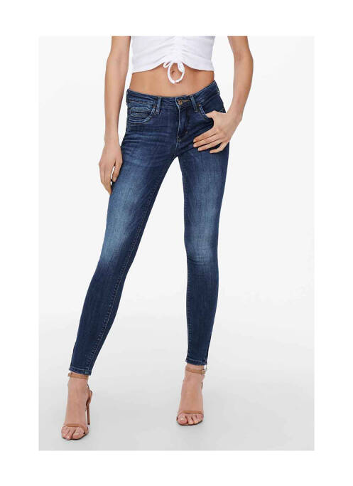 Jeans skinny bleu ONLY pour femme