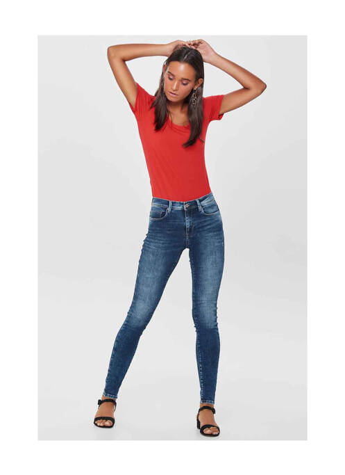 Jeans skinny bleu ONLY pour femme