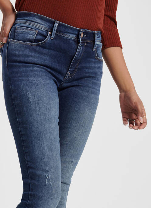 Jeans skinny bleu ONLY pour femme
