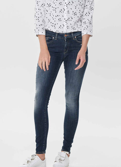 Jeans skinny bleu ONLY pour femme