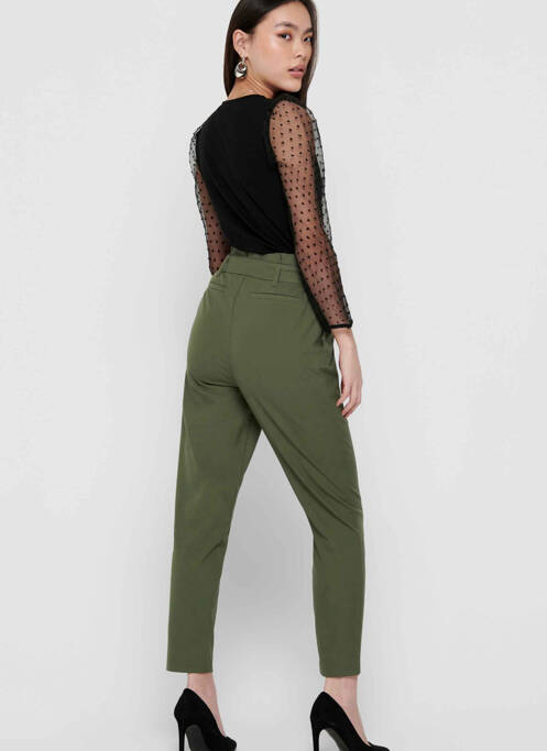 Pantalon slim vert ONLY pour femme