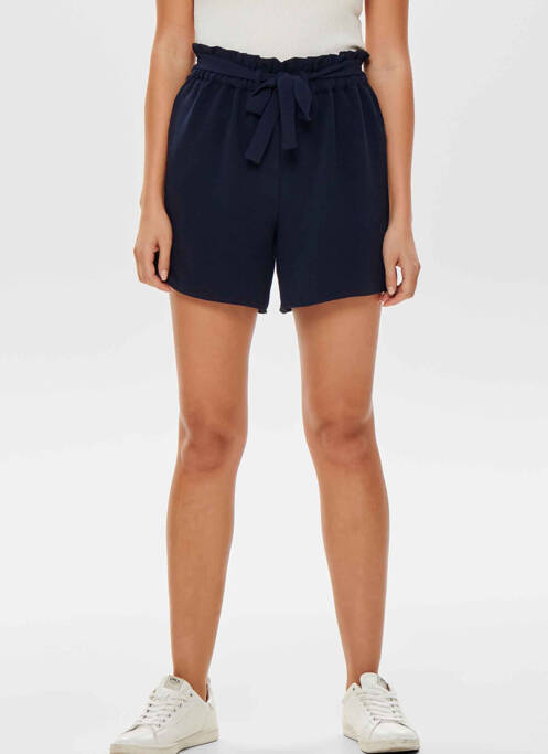 Short bleu ONLY pour femme