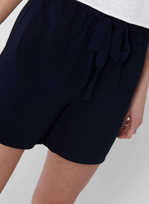 Short bleu ONLY pour femme
