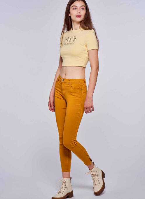 Legging jaune ONLY femme