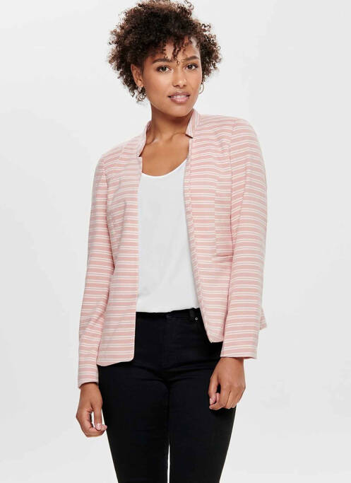 Blazer rose ONLY pour femme