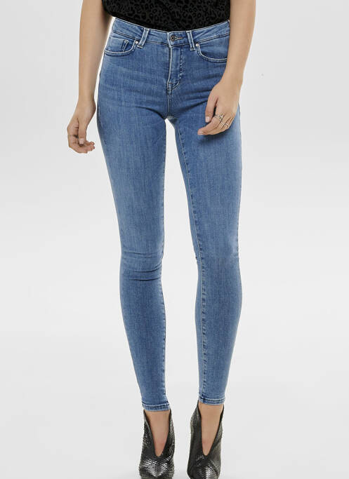 Jeans skinny bleu ONLY pour femme