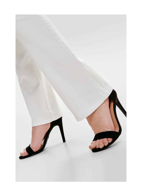 Pantalon droit blanc ONLY pour femme