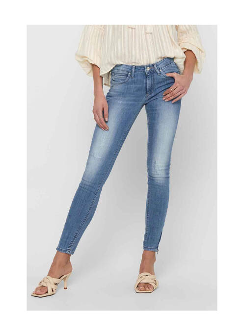 Jeans skinny bleu ONLY pour femme