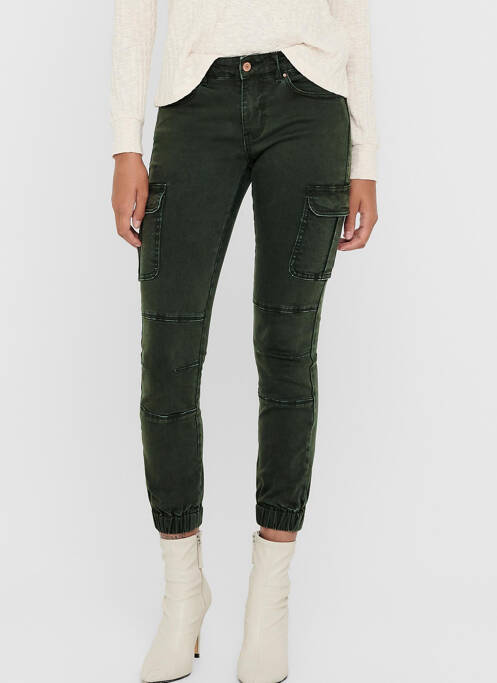 Pantalon cargo gris ONLY pour femme