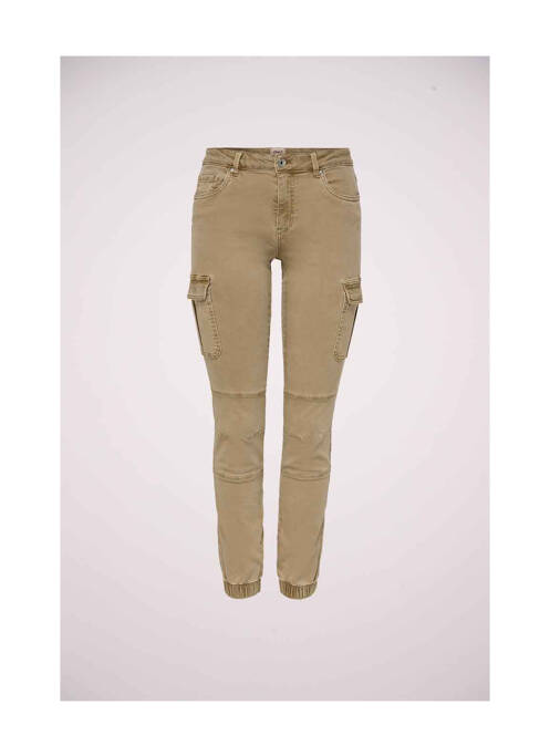 Pantalon cargo marron ONLY pour femme