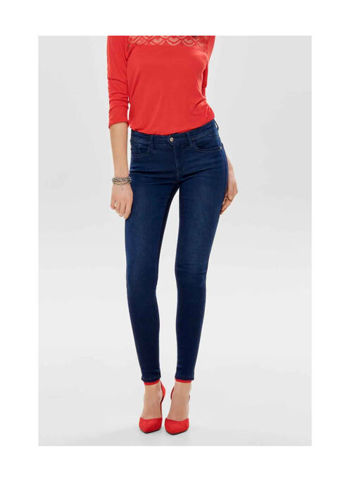 Jeans skinny bleu ONLY pour femme