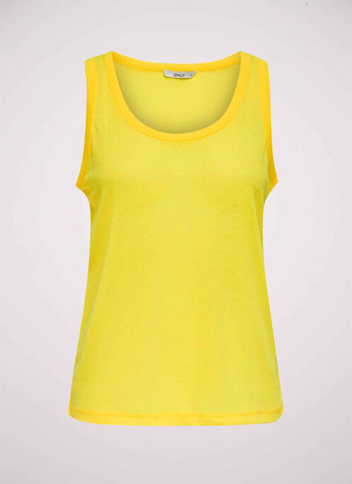 Top jaune ONLY pour femme