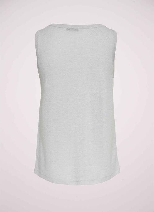Top argent ONLY pour femme