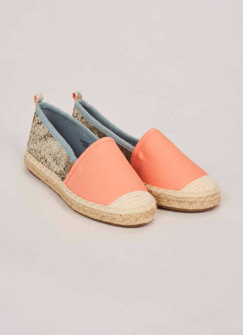 Espadrilles orange ONLY pour femme