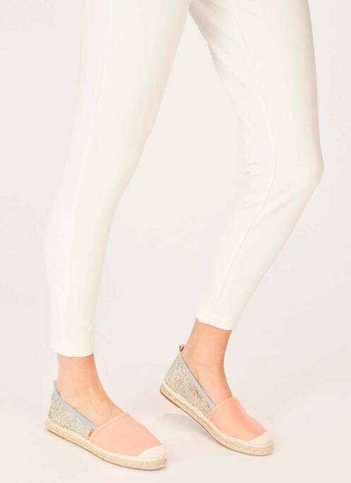 Espadrilles orange ONLY femme