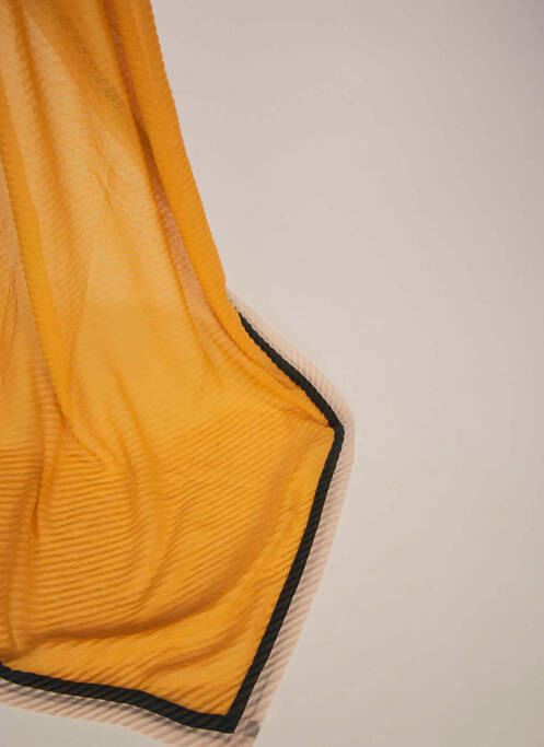 Foulard jaune ONLY pour femme