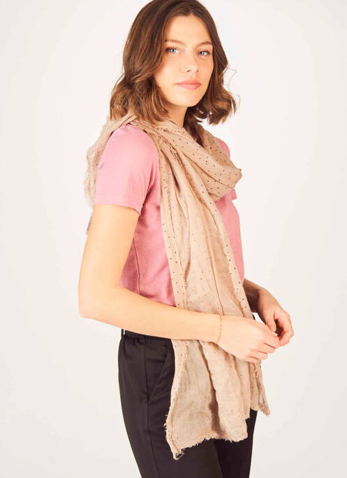 Foulard rose ONLY pour femme