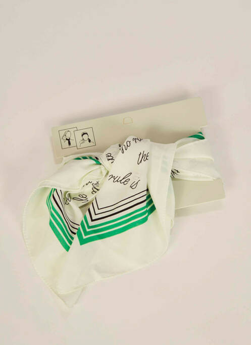 Foulard vert ONLY pour femme