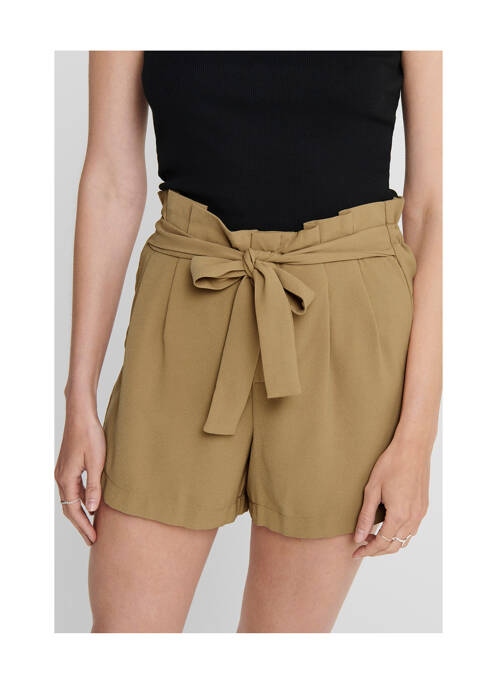 Short marron ONLY pour femme