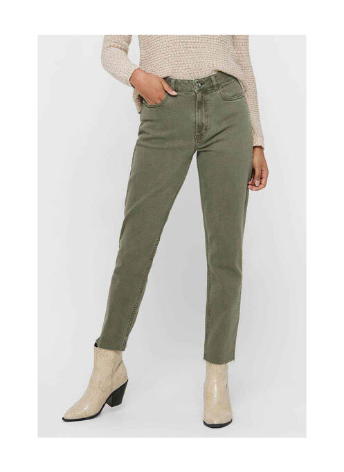 Jeans coupe slim vert ONLY pour femme