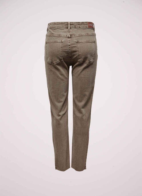 Jean coupe Mom beige ONLY femme