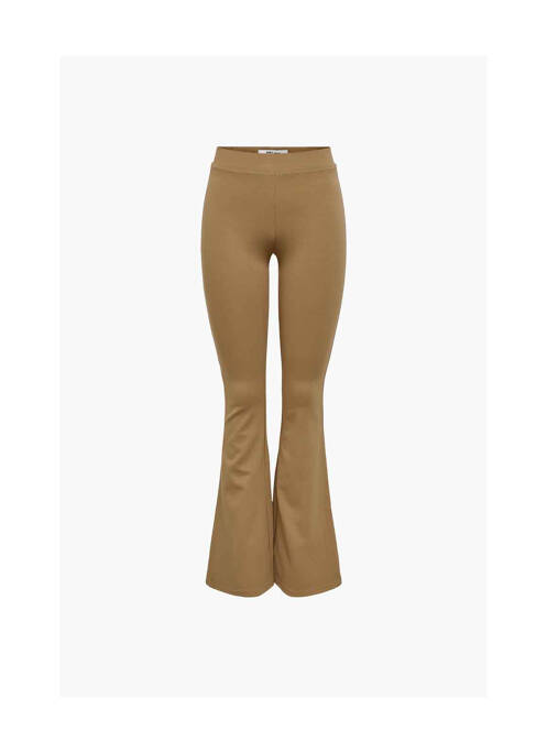 Pantalon flare marron ONLY pour femme