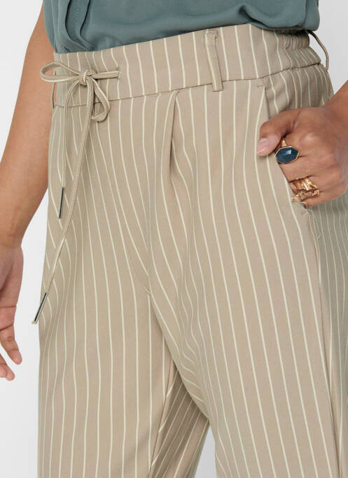 Pantalon chino beige ONLY pour femme