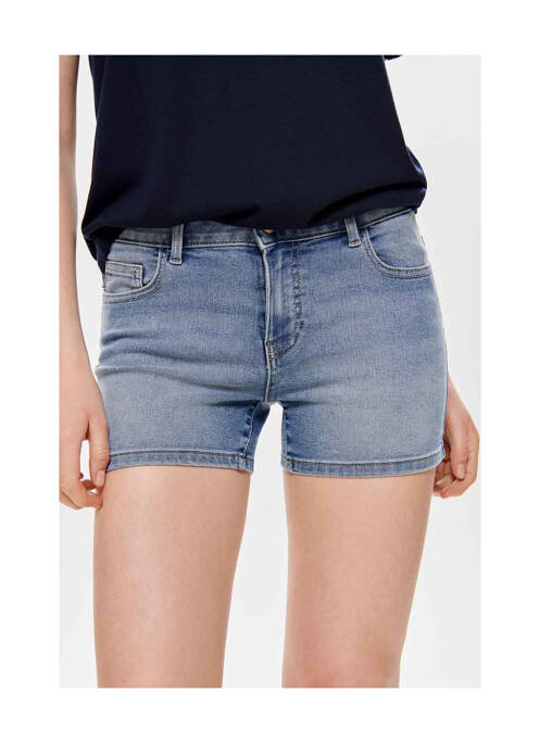 Short bleu ONLY pour femme