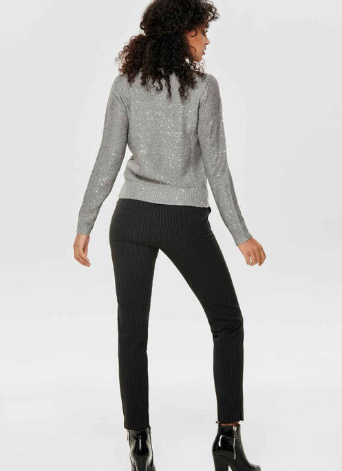 Pantalon droit noir ONLY pour femme