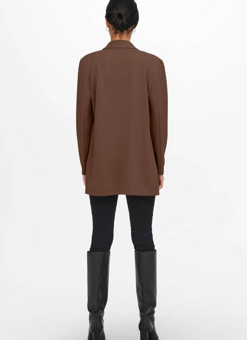 Blazer marron JACQUELINE DE YONG pour femme