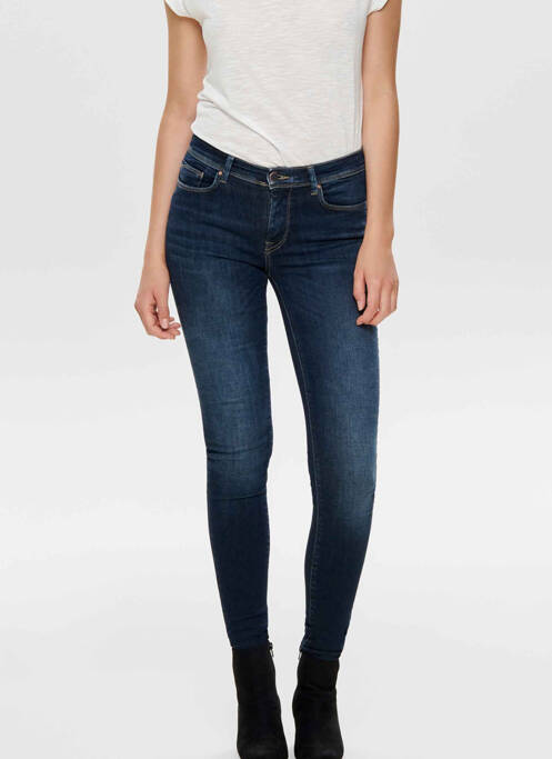 Jeans skinny bleu ONLY pour femme