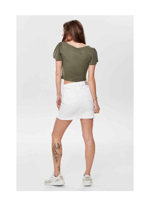 T-shirt vert ONLY femme