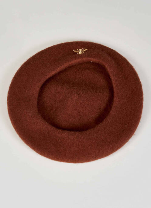 Bonnet marron ONLY femme