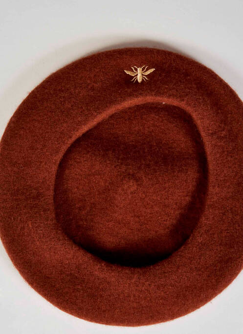 Bonnet marron ONLY femme